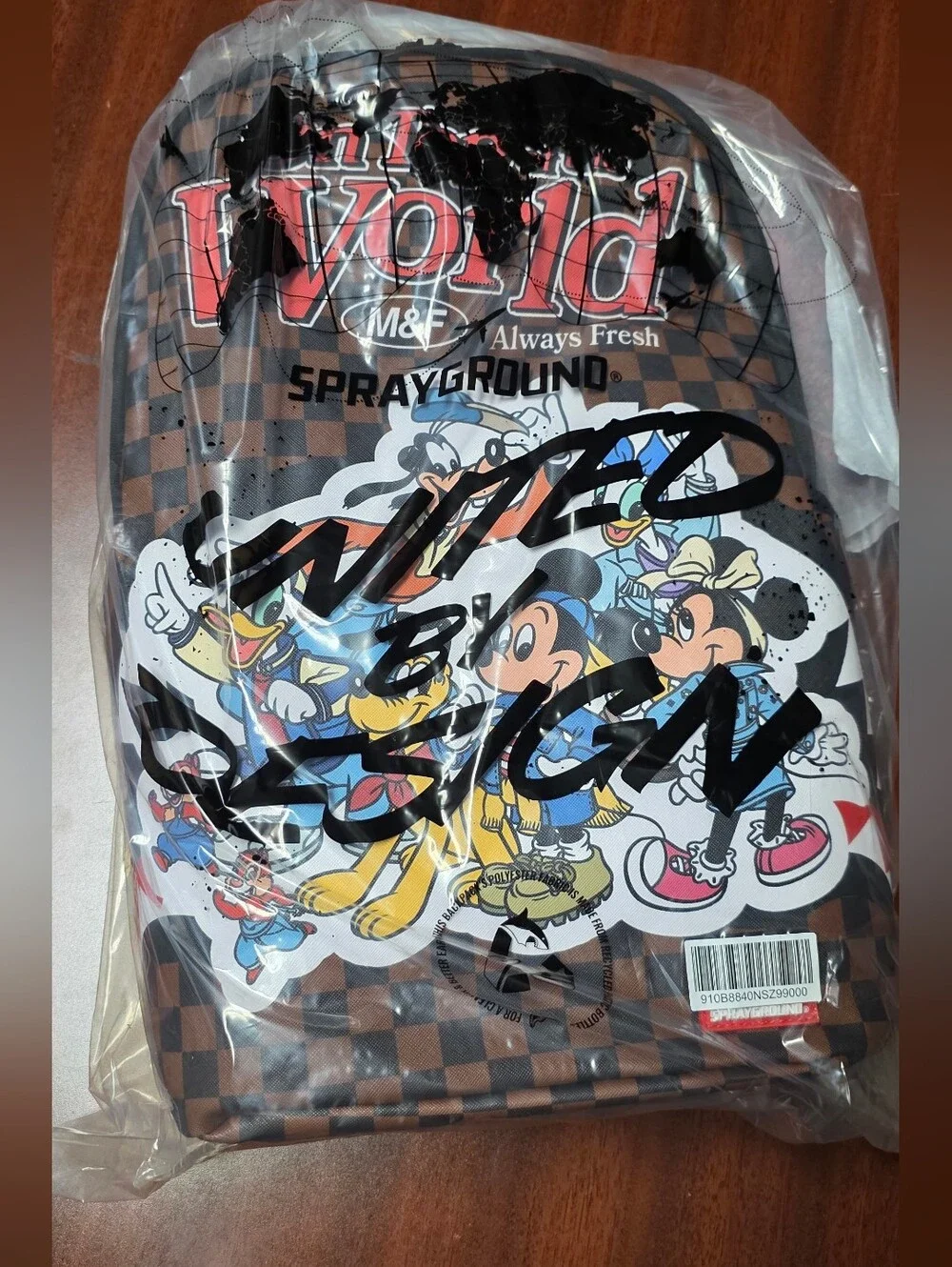 Sprayground Disney Mickey Crew Ready Backpack